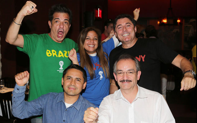 Cesar Sabroso, Alejandra-Encinosa, Eddy-Ruiz y Eduardo Arguelles.