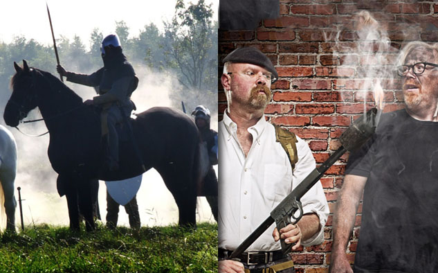 Medieval Dead y MythBusters.