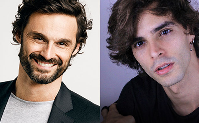 Iván Sánchez y José Pastor, encarnaron a Miguel Bosé en los diferentes momentos de su vida.