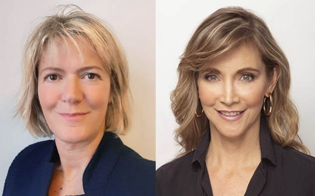 Claudia Marra, directora comercial de Mediaset Distribution, y Esperanza Garay, CEO de MGE.