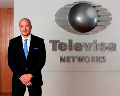  Fernando Muñiz, director general de Ventas y Afiliados de Televisa Networks.