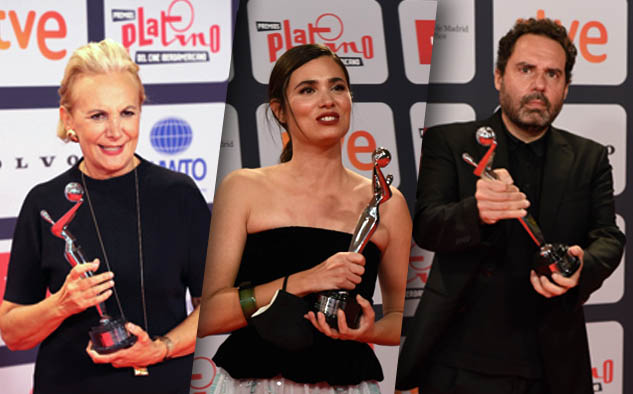Premiados por miniserie Patria: Elena Irureta, Mejor Interpretación Femenina en Miniserie o Teleserie Cinematográfica por su papel protagónico; Loreto Mauleón, Mejor Interpretación Femenina de Reparto en Miniserie o Teleserie Cinematográfica; y Aitor Gabilondo, Mejor Creador de Miniserie o Teleserie Cinematográfica.