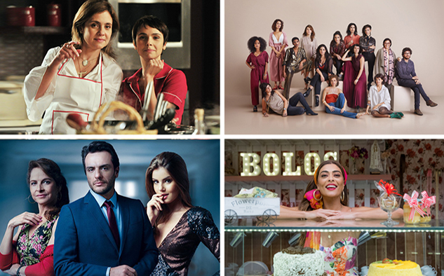 Las series Avenida Brasil, Todas las mujeres del mundo y Verdades secretas, así como la telenovela Dulce ambición, integran la oferta de Globo.