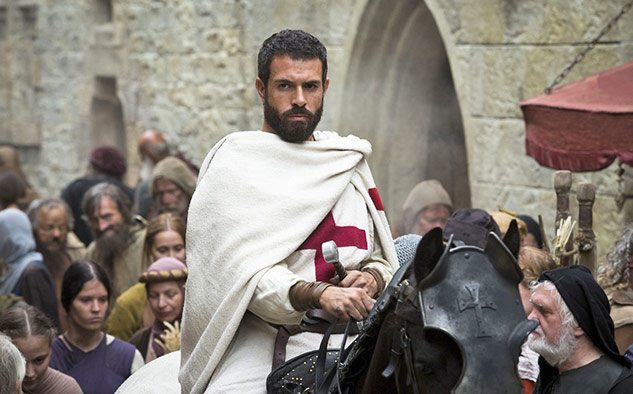 Protagonizada por Tom Cullen (Downton Abbey, Gunpowder), Knightfall se sumerge en la política medieval y las guerras de los Caballeros Templarios.