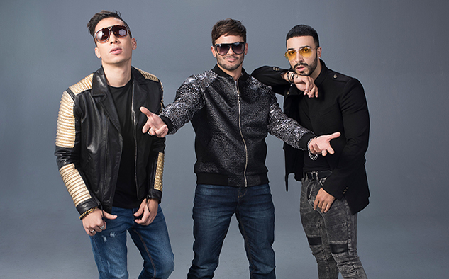  Christian Pagán, Pedro Capó y Luis Figueroa.