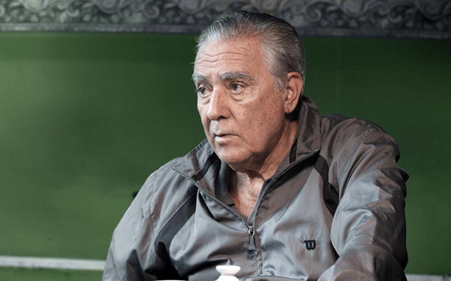 Raúl Pérez Roldán, padre y entrenador del tenista.