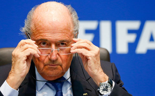 Sepp Blatter, presidente de la FIFA