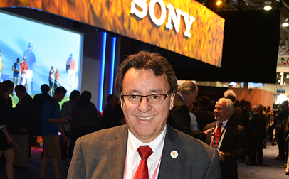 Adriano Bedoya, director de Ventas Broadcast para Centroamérica, Sudamérica y el Caribe de Sony PSLA