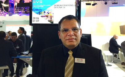 Alfredo Cabrera, VP de Ventas para Latinoamérica de EVS