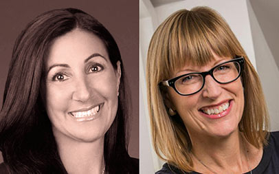 Donna Speciale y Amanda Richman
