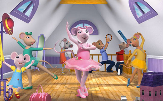 Angelina Ballerina se ha sumado a la grilla de SomosTV