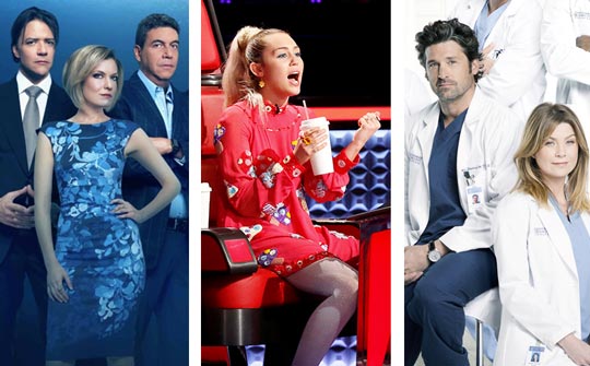 hark Tank México: Negociando con Tiburones, The Voice y Anatomía Según Grey