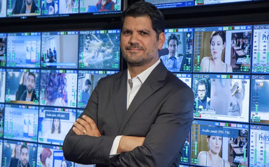 Bruno Cattan, jefe de la división de Terminales y Sistemas de Eutelsat