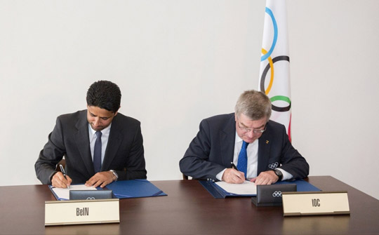 BeIN Media y el Comité Olímpico sellan un acuerdo exclusivo