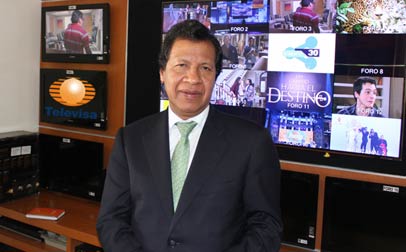 Elías Rodríguez, director general Técnico y de Operaciones del Grupo Televisa