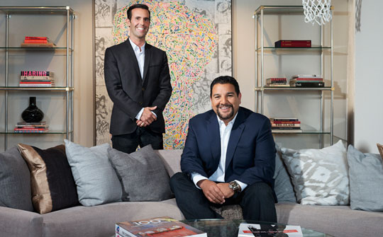 Charlie Corwin y Cris Abrego