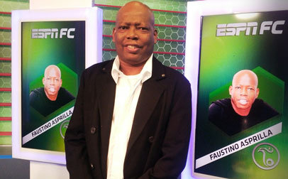 ESPN Faustino Asprilla, ex futbolista internacional, se suma a la mesa de ESPN Fútbol Club (FC).
