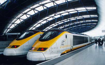 La seguridad de Irdeto para los videos de los trenes Eurostar