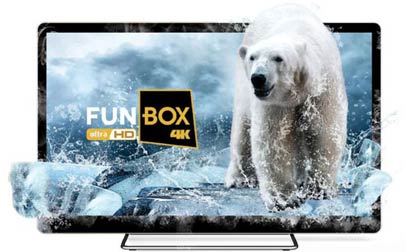 SPI International trasmite el primer canal mundial de entretenimiento Funbox 4K/UHD