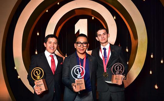 Los ganadores de la temporada 3 de 'Una Idea para Cambiar la Historia'.