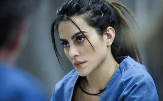 Actriz brasileña Cleo Pires en la producción de Globo Supermax (Foto: Globo/Estevam Avellar)