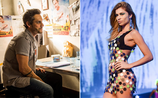 Alexandre Nero (Reglas del Juego) y Grazi Massafera (Verdades Secretas). Las dos producciones compiten en la categoría "Mejor Telenovela". Los dos talentos brasileños van por la estatuilla a "Mejor Actor" y a "Mejor Actriz".