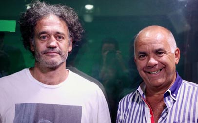 Gonzalo “Lechu” Gómez y Ernesto Liotti