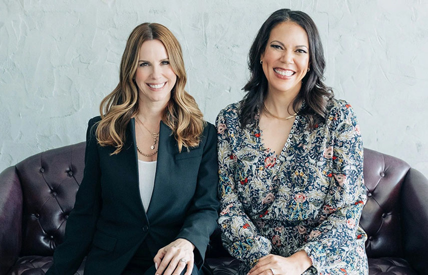 Jennifer O'Connell y Rebecca Quinn, creadoras de Velvet Hammer Media.