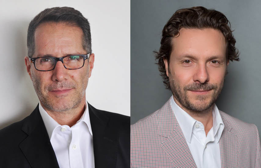 Jaime Guerra, VP sénior de Ventas Publicitarias y Desarrollo de Nuevos Negocios de A+E Networks para México, Panregional y Mercados Emergentes y Marco Milanesi, director sénior de Ventas Publicitarias para Panregional y Mercados Emergentes.