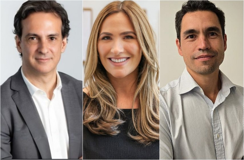 Antonio Ruiz, VPE y director general de AMCNI – Iberia y Latinoamérica; Daniela Martínez, VPE de Programación y Ventas Publicitarias de A+E Networks Latin America; y Diego Fernández, responsable de A+E Networks México