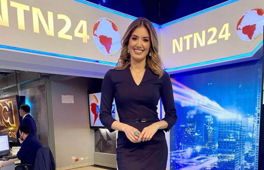Alejandra Medina, nuevo rostro en noticiero de la tarde, Informativo NTN24.