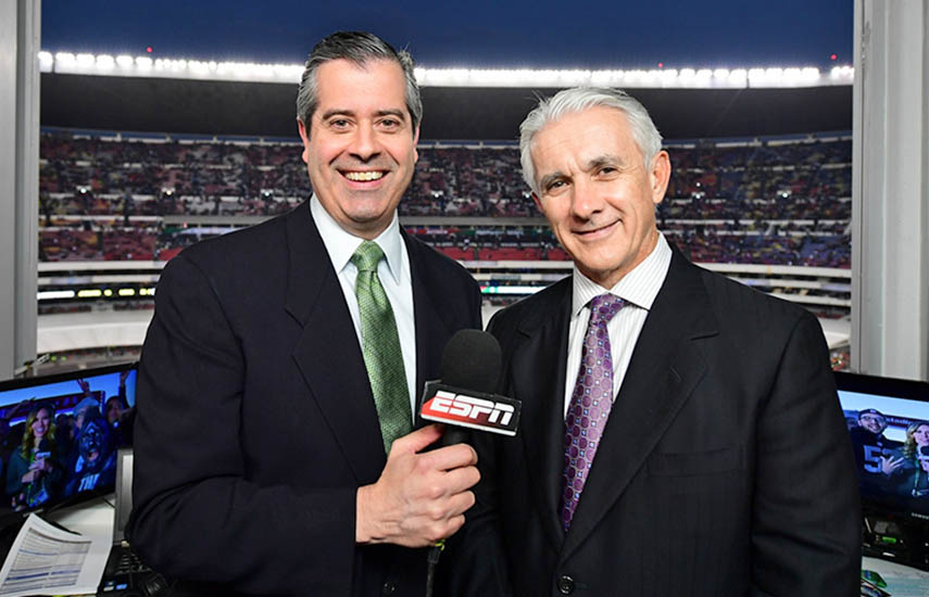 La cobertura de ESPN contará con uno de los equipos de más experiencia en las emisiones de la NFL, con Alvaro Martín en los relatos y un comentarista de lujo como Raúl Allegre.