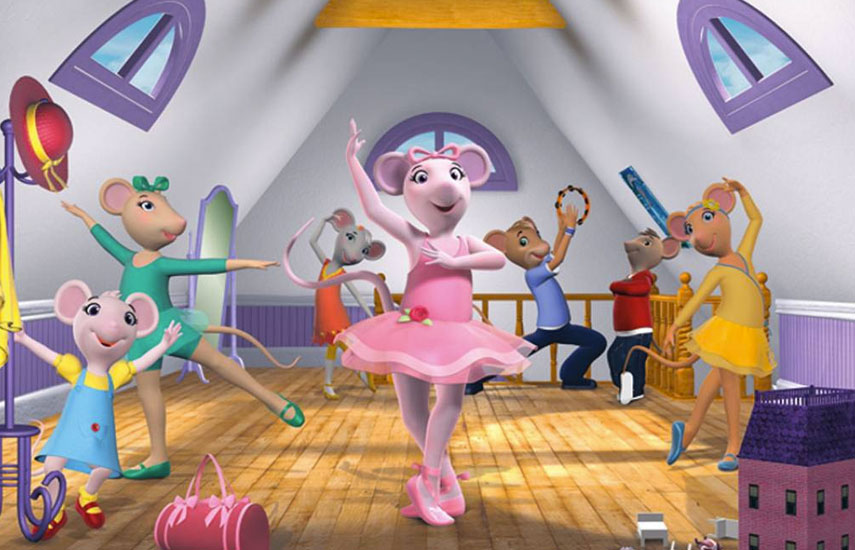 Angelina Ballerina se ha sumado a la grilla de SomosTV