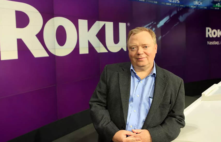 Anthony Wood, CEO de Roku.