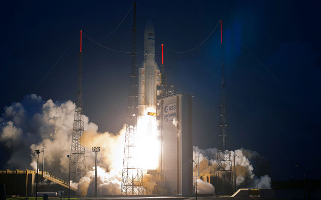 Primer despegue de 2014 de Arianespace, en febrero. El segundo, realizado hace horas, tampoco registró anomalías, después de dos retrasos.