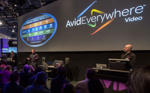 Stand de Avid en NAB