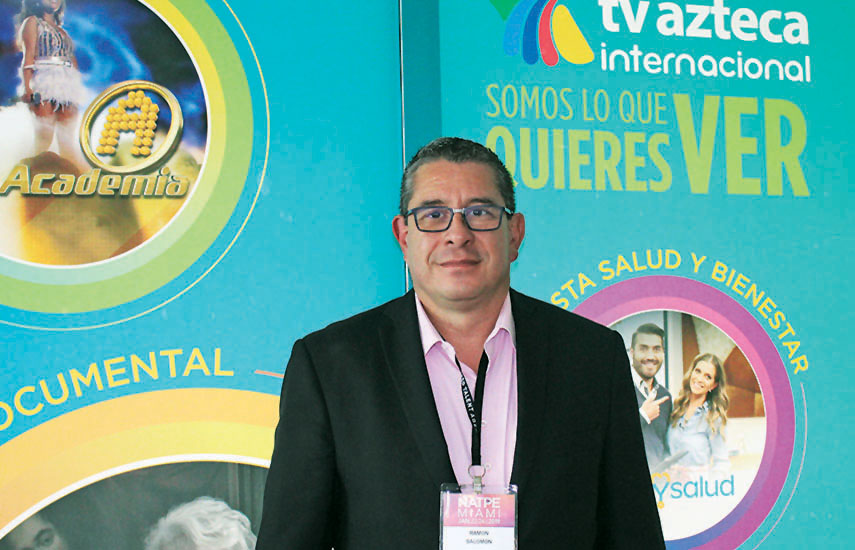 Ramón Salomón, director de Distribución de Contenidos de TV Azteca Internacional