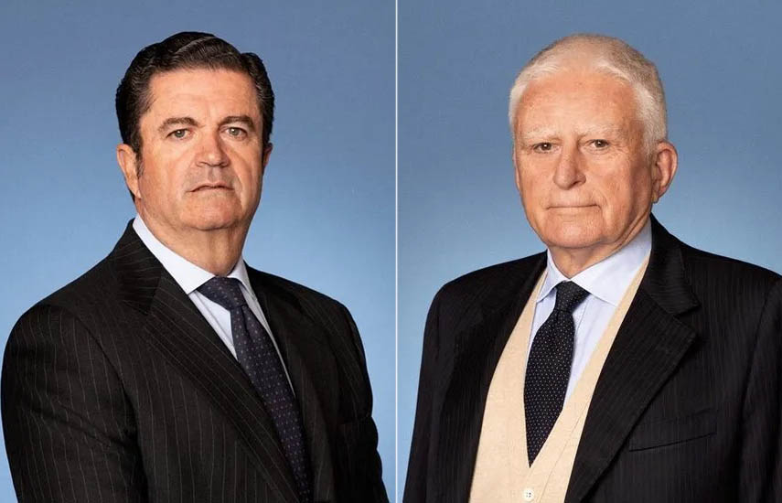 Borja Prado y Paolo Vasile