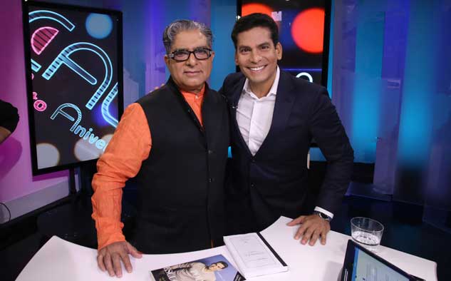 Turner Deepak Chopra junto a Ismael Cala: la entrevista de inicio del festejo del cuarto año del programa en la pantalla de CNN en Español.