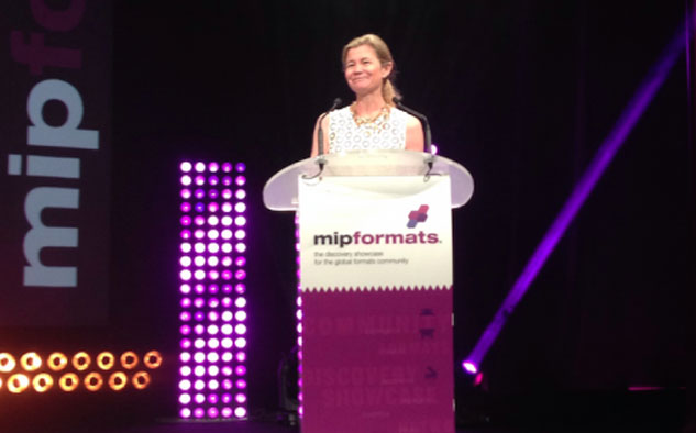 Virginia Mouseler, CEO de The Wit, durante su conferencia en Cannes.