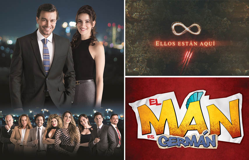 “La Ley del Corazón”, “Germán es el man” y “Ellos están aquí” integran catálogo de RCN.