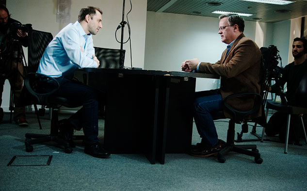 Emiliano Kargieman, de Satellogic, en la entrevista con Xavier Serbiá.