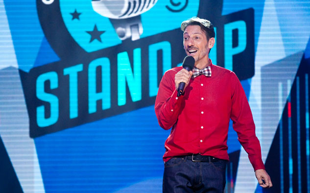 El argentino Humberto Tortonese en su Stand-Up