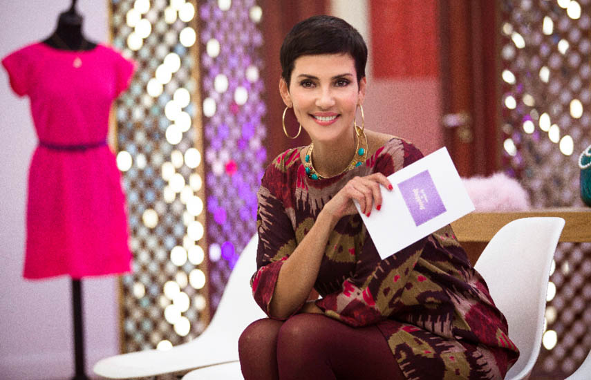 Cristina Cordula, modelo y consultora de moda, conduce 'Las reinas del shopping'