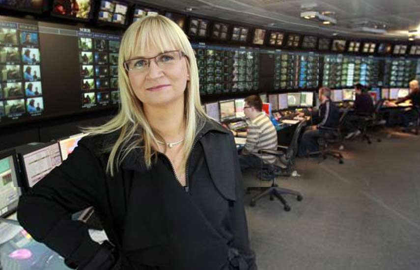 Dee Forbes, directora general de la cadena de radiodifusión pública irlandesa RTE.