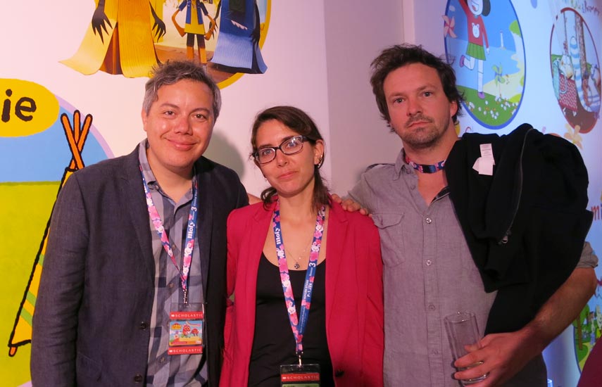 Parte de la delegación chilena en Cannes.
