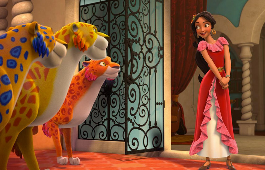 Elena de Avalor, la princesa de Disney inspirada en las culturas latinas.