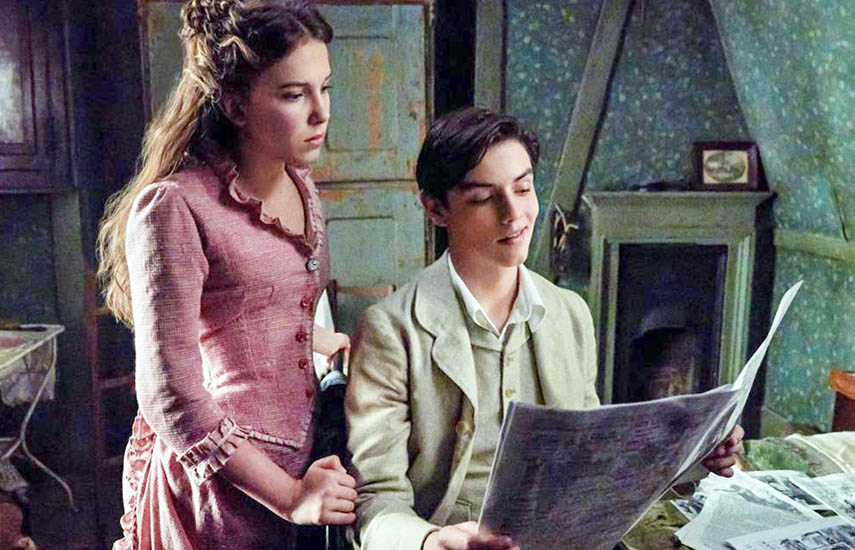Fotograma de “Enola Holmes”, del director británico Harry Bradbeer, conocido por su trabajo en Fleabag y Killing Eve.