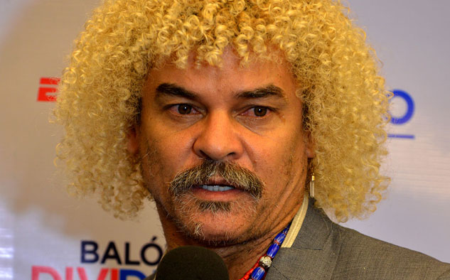 Carlos Valderrama se estrena como comentarista en el Mundial de Brasil.
