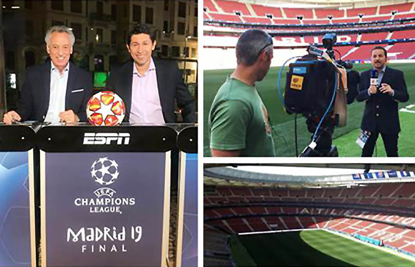 Para esta cobertura, el equipo de ESPN estará integrado por Quique Wolff, Miguel Simon, Jorge “El Patrón” Bermúdez, Mario Kempes y la participación especial de Hernán Crespo, quien será comentarista invitado.
